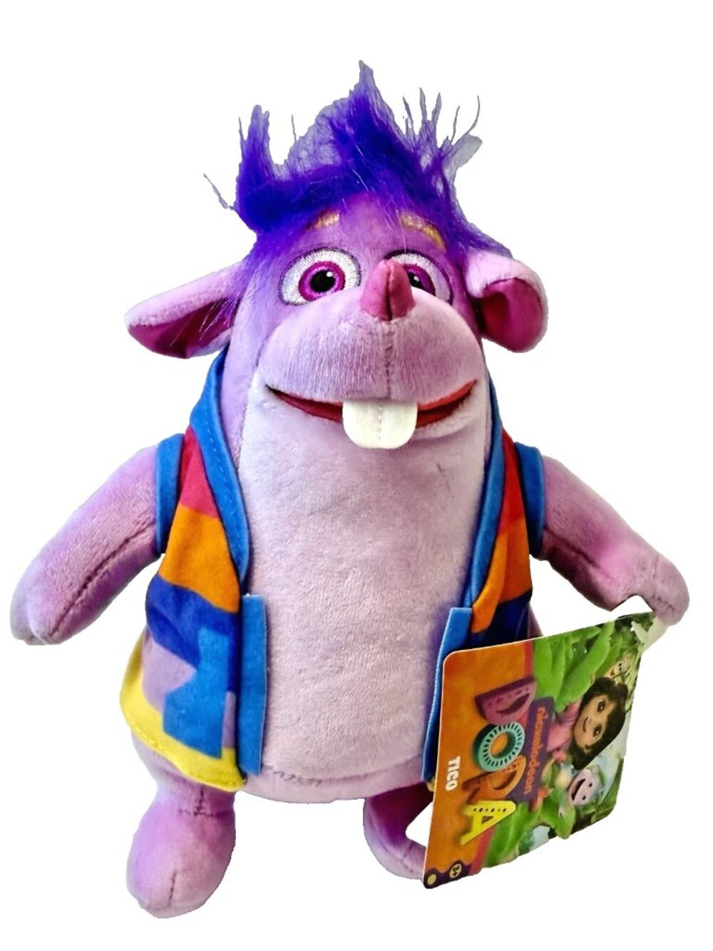 Dora The Explorer Tico the Squirrel Nickelodeon Official Stuffed Animal NWT